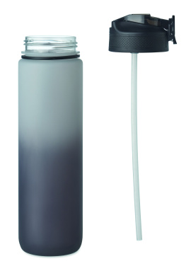 Logotrade advertising product image of: Sports water bottle RPET 1L